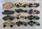Vintage Hot Wheels & Matchbox & Corgi Military Vehicles Blackwall Era Lot!
