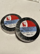 x2 Scape Electrical Semi-Conducting Rubber Self AmalgamatingTape 19mm x 5m S7