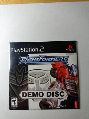 PS2 Transformers DEMO DISC Still Sealed 2004 Hasbro ATARI