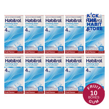 Habitrol Nicotine Gum 4mg Fruit  960 / 10 Boxes – Exp 2027+ Fresh