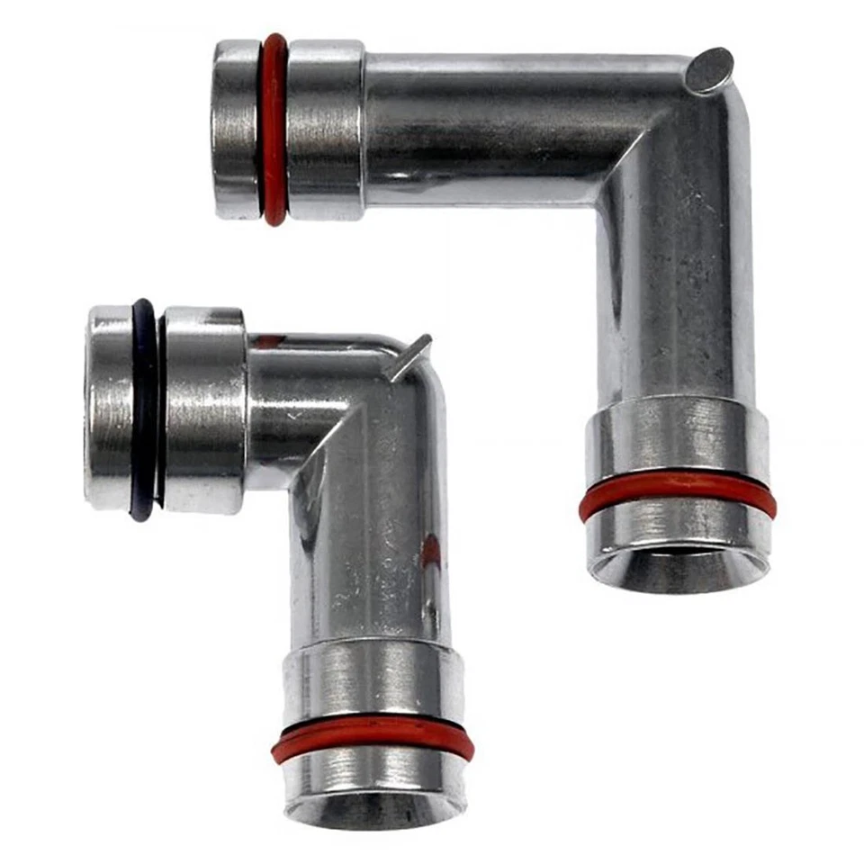 Conector de manguera de calentador de climatización 1 pieza superior inferior para Chevy Pontiac Buick 3,8 L_BP Foto 3 de 4