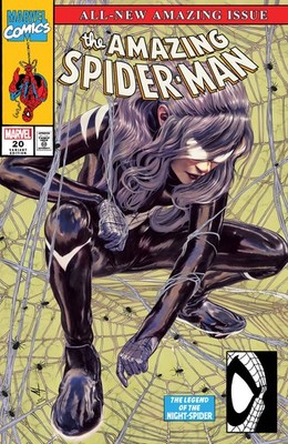 AMAZING SPIDERMAN 20 NM MARCO TURINI VARIANT TODD MCFARLANE HOMAGE VOL 6 2023