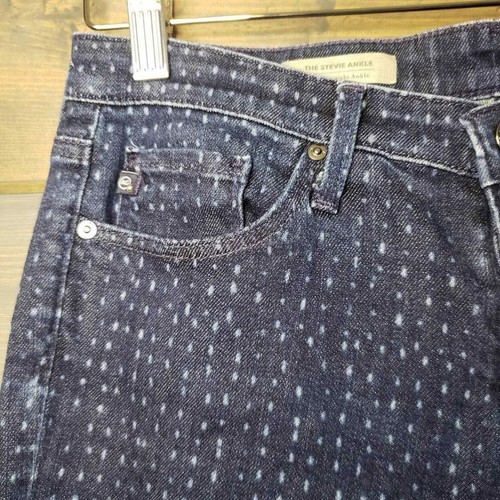 Adriano Goldschmied The Stevie Ankle dotted skinny jeans Size 28R - Picture 6 of 16