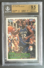 JAMAL MASHBURN 1993-94 FLEER Rookie BGS 9.5