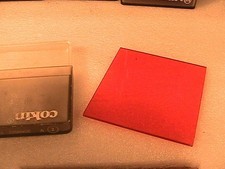 Cokin lens filter 2A Orange with case used Coef x 3.5