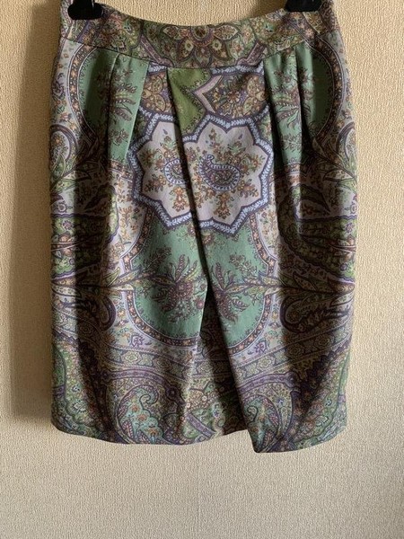 Women Etro Skirt Multicolor Wool 36 / S / 44