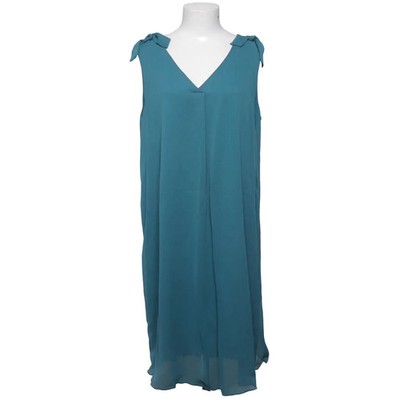 Tom Tailor, Kleid, Größe: 42, Blau, Polyester/Viskose, Einfarbig, Damen #Edu