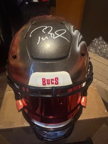 Tom Brady Autographed Buccaneers FSM Mashup Speed Flex Helmet Fanatics