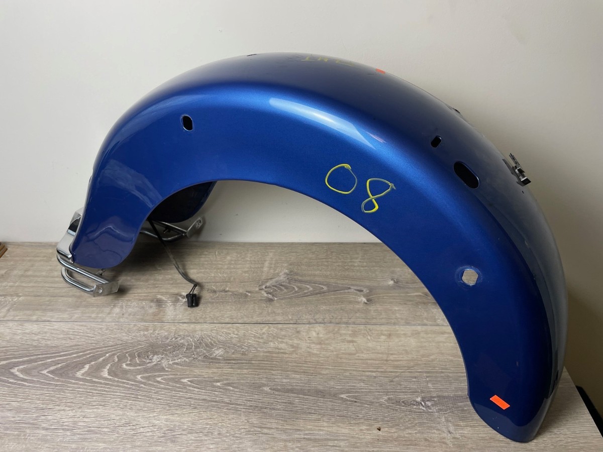 2008 Harley Davidson Electra Glide FLHT Rear Fender Blue OEM | eBay
