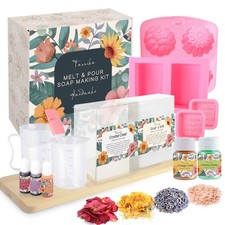 Handmade Soap Making Kit, DIY Melting & Pouring Soap Making...