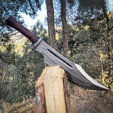Custom Handmade Carbon Steel Blade Illam Traditional Bowie Knife | Hunting Knife