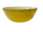 VINTAGE PYREX YELLOW 404 MIXING BOWL 4 QUART LARGE NESTING RETRO KITCHEN KITSCH