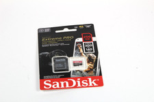 SanDisk Extreme Pro 256GB microSDXC UHS-I Memory Card w/ Adapter - New Sealed