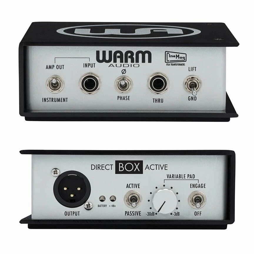 Warm Audio Active Direct Box - WA-DI-A - Image 2 of 3