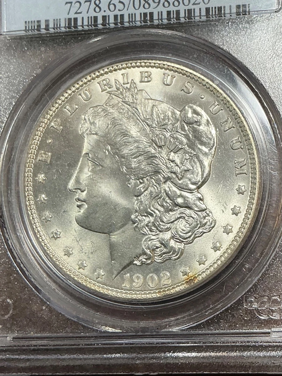 1902 Year Grade MS 65 Morgan Dollars (1878-1921) for sale | eBay