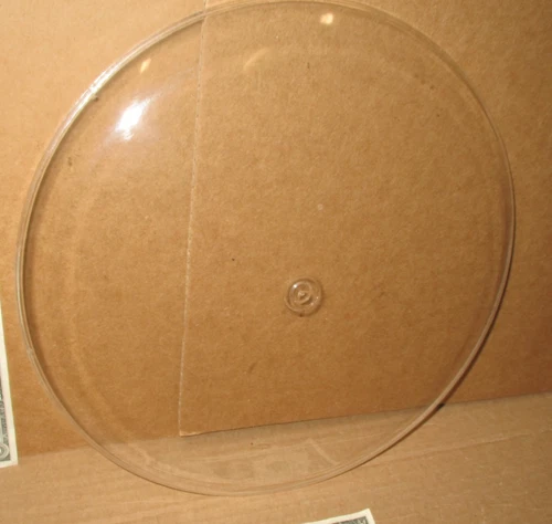 THERMOMETER Round 1980s Plastic Cover VINTAGE USED Fits 12" THERMOMETER or CLOCK