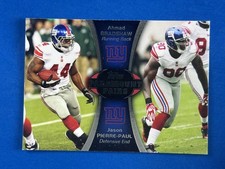 2012 Topps Paramount Pairs #PA-BP Ahmad Bradshaw/Jason Pierre-Paul Giants