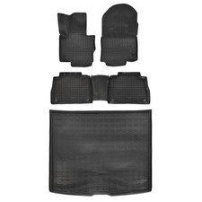 Gummimatten + Kofferraumwanne Set Passend Für Mercedes GLE V167 Ab 2018 Gummimatten + Kofferraumwanne Set Passend Für Mercedes GLE V167 Ab 2018