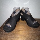 CL Chinese Laundry CKW-001 Criss Cross Chunky Platform Sandal Shoes  Size 8