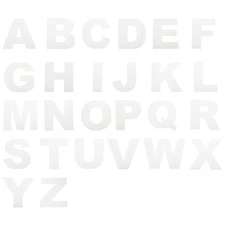 26pcs Number Stencils Cake Letter Stencils Alphabet Cake Stencil 6 Inch