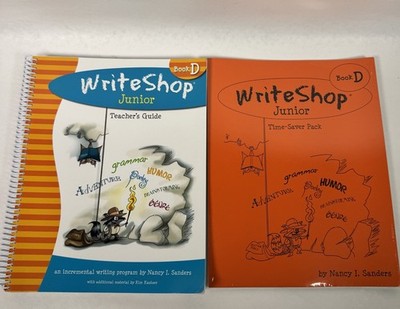 Write Shop Junior Book D Spiral Teacher s Guide & Time-Saver Pack