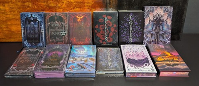 #ad Owlcrate Exclusives Lot Sealed Unsealed Carissa Broadbent Lauren Roberts Kissmas $699.99