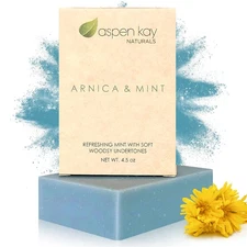 Arnica Soap. With Organic Shea Butter, Arnica Oil & Pure Essential Oils. All ...