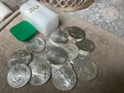 1 of 2 — Lot of 5 - 2012 $1 American Silver Eagle 1 oz BU