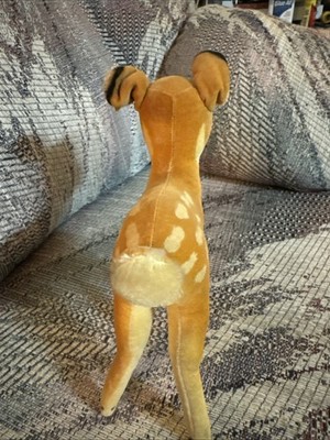 8” Very Rare Steiff Disney Bambi Deer. With Tags And ID Germany
