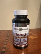 Amazing Formulas Riboflavin 400 Mg 60 Tablets Supplement
