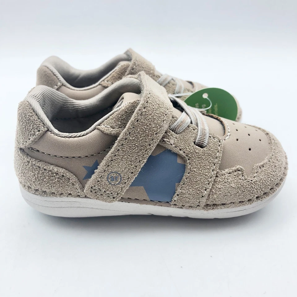 Stride Rite Boys SM Waverly Walnut Size 6 Wide Toddler Shoes Brown NIB - Image 3 of 4