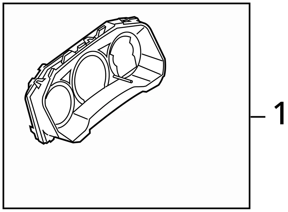 Cuadro de instrumentos velocímetro Nissan Altima 2007-2009 medidores 24810-Ja00a JDC2B Foto 4 de 4