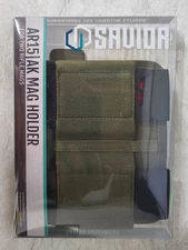 Savior Equipment Two Rifle Mag Holder OD Green