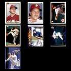 Scott Service Lot 7 Different Baseball Cards 1990(RC/Rookies)-2000 PHI/KC/Reds