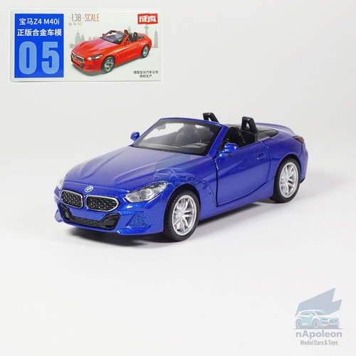 1:38 BMW Z4 M40i Modelo Convertible Coche Diecast Vehículo de Juguete Niños Colección de Regalo - Imagen 13 de 14