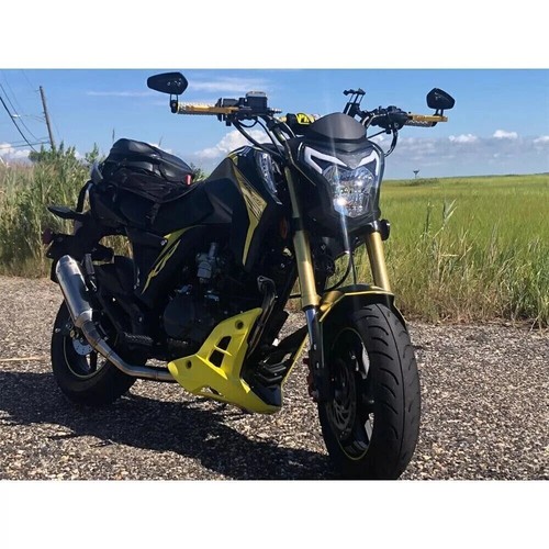 For Yamaha FZ07 FZ09 MT07 MT09 MT03 MT10 Motorcycle Handle Bar End Mirrors 7/8" - Picture 8 of 9