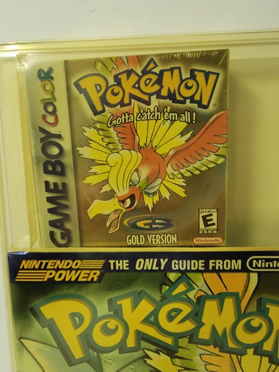 prototype Feasibility Indstilling Factory Sealed Pokemon Gold Version and Strategy Guide In Blister Pack  Power | eBay