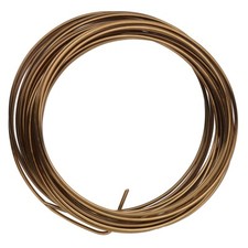 Wire, 15 Feet Tarnish Resistant Vintage Bronze 16 Gauge Round Wrapping Wire