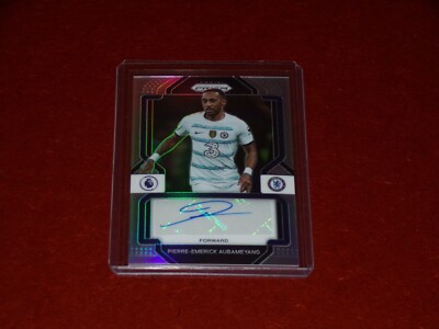 2022-23 Panini Prizm EPL Auto Prizms Silver 48/99 Pierre-Emerick