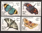 [1737] Somalia 1993, full set MNH** Nature, Butterflies, wildlife, insects