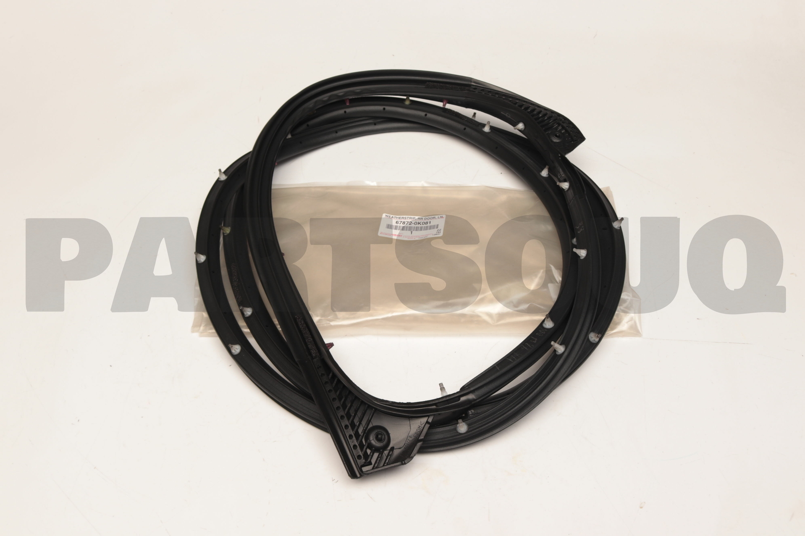 678720K081 Genuine Toyota WEATHERSTRIP RR DOO 67872-0K081 | eBay 