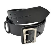 Jay Pee New Jersey State Police Style Sam Browne Duty Belt 40 Chrome 2 1/4" NJSP