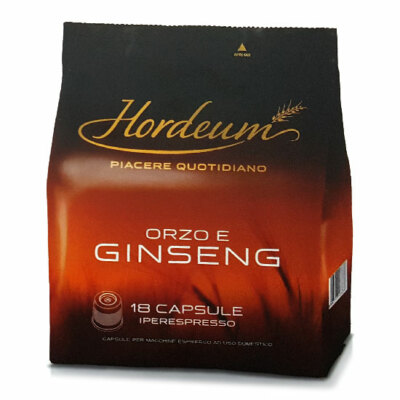 18 Capsules Drinks Illy Iperespresso Hordeum barley and Ginseng Soluble  Original 8003753166636 | eBay