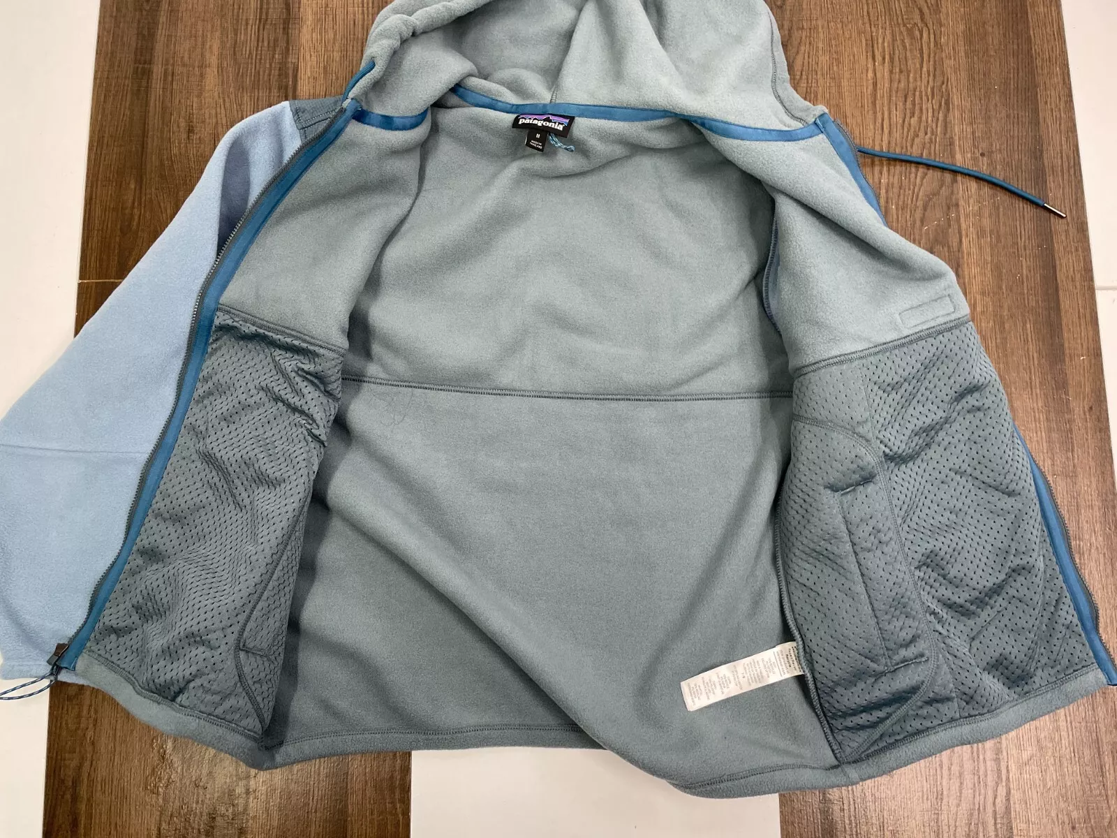patagonia microdini full zip warm jacket
