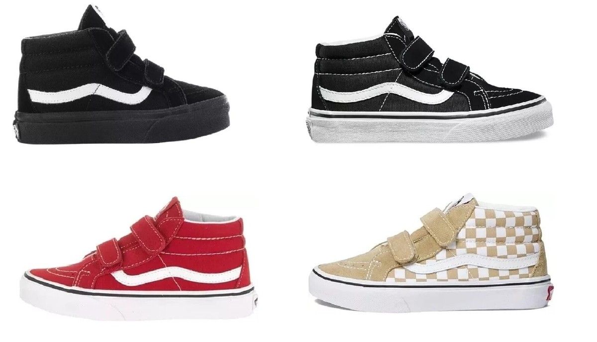 Vans Preschool Kids, Youth Sk8-Mid Reissue V (Canvas & Suede) | eBay