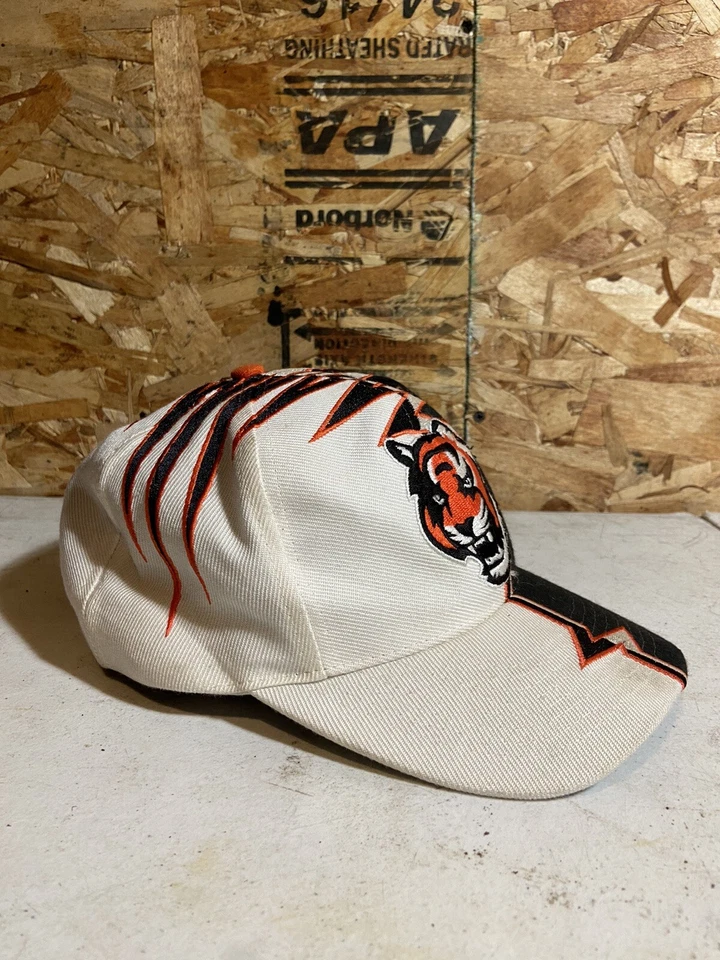 De colección RARO Cincinnati Bengals Starter Classic Pro Line Shock Wave Sombrero Deportivo Foto 3 de 4