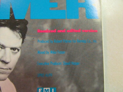 ROBERT PALMER YOU'RE AMAZING REMIXED EDITED VERSION PROMO CD
