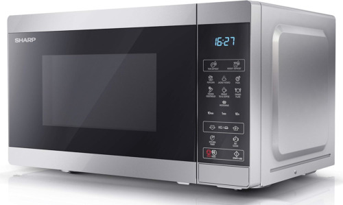 SHARP YC-MS02U-S 800W Solo Digital Touch Microwave Oven with 20 L Capacity 11 &