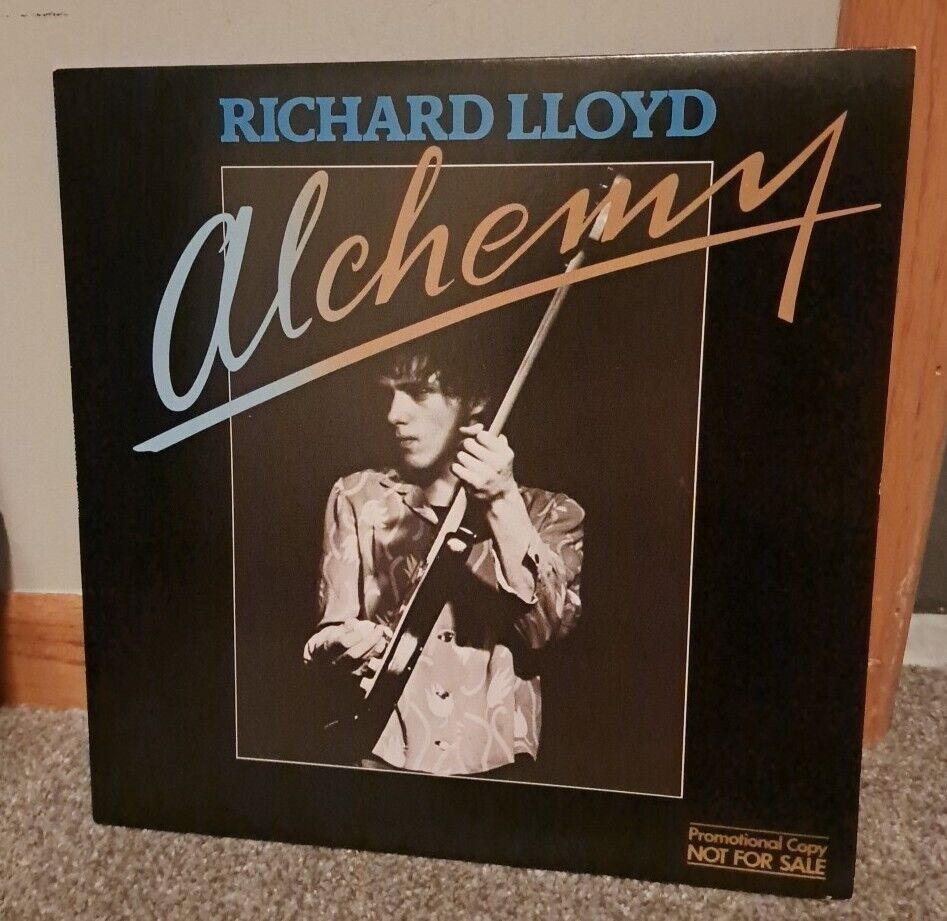 Richard Lloyd Alchemy (Vinyl LP, 1979 Elektra 6E-245)