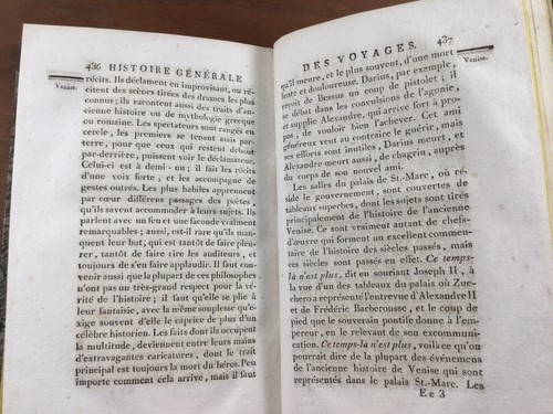 Venise en 1804 Rare Gravure Venezia Rome Naples Saint Marin Vésuve Pompéi Reggio - Bild 8 von 12